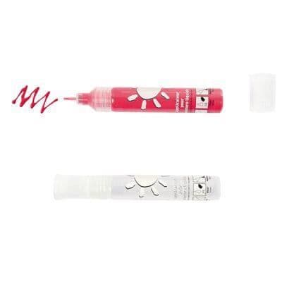 Appliceringsflaskor - PEBEO - 8222 - Paket med 25 flaskor om 25 ml - Fin spets - Plastikk