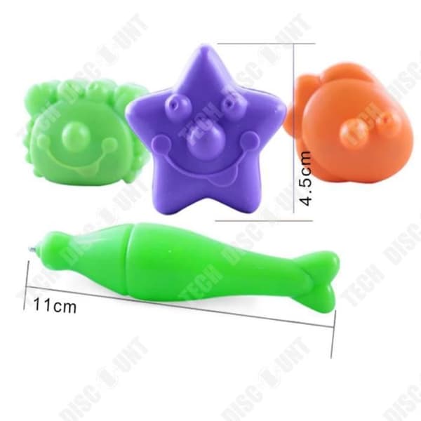 TD® Stor magnetisk ritbräda Plast Tecknad färg Raderbar ritbräda Barnskrivtavla