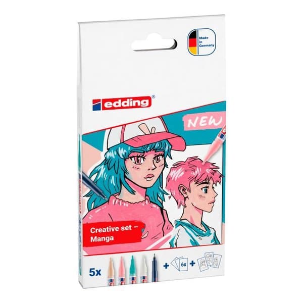 Set kreativ edding « Manga »
