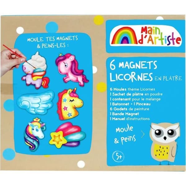 Unicorn Magnet Creation Kit - Kreativ Fritid - KONSTNÄRENS HAND - Från 5 år