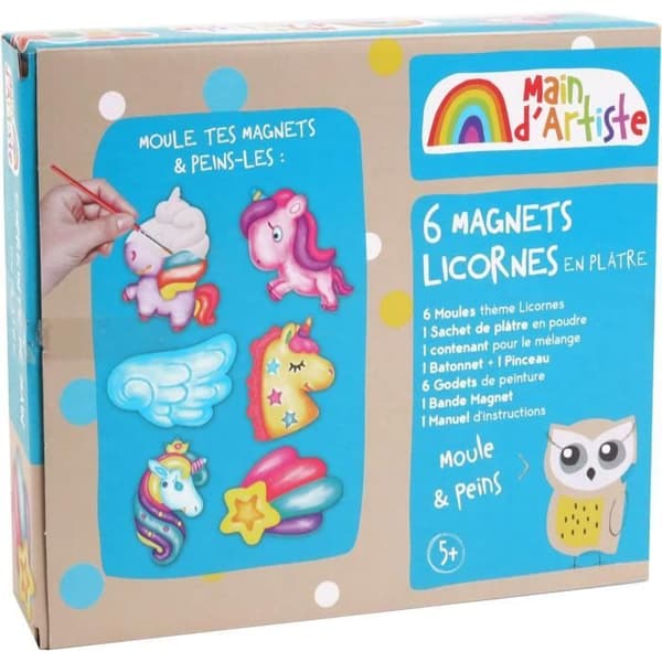 Unicorn Magnet Creation Kit - Kreativ Fritid - KONSTNÄRENS HAND - Från 5 år