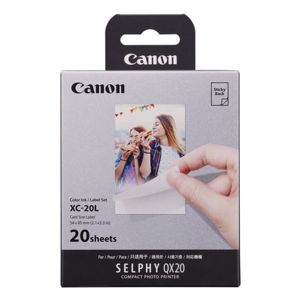 Matt fotografiskt papper Canon 6755C002 5,4 x 8,5 cm (20 antal)