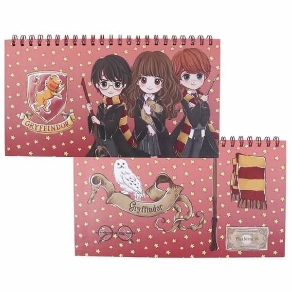 Ugentlig Planner Harry Potter Blå Rød A4