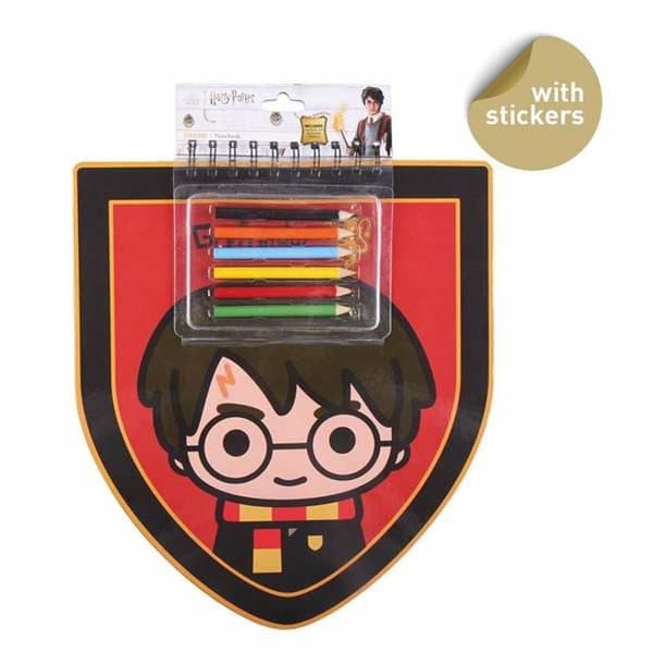 Brevpapper Set Harry Potter Röd Anteckningsbok (30 x 30 x 1 cm)