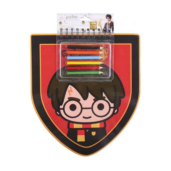 Brevpapper Set Harry Potter Röd Anteckningsbok (30 x 30 x 1 cm)