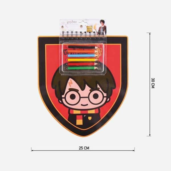 Brevpapper Set Harry Potter Röd Anteckningsbok (30 x 30 x 1 cm)