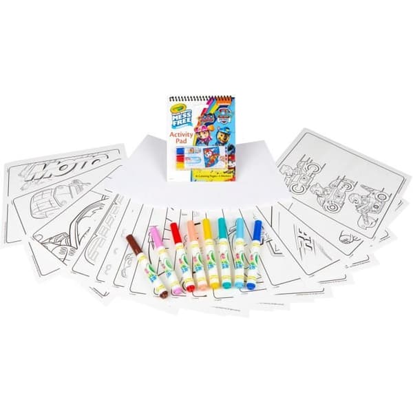 Färgläggning - CRAYOLA - Paw Patrol Box - Color Wonder Aktiviteter utan röra! Från 3 år