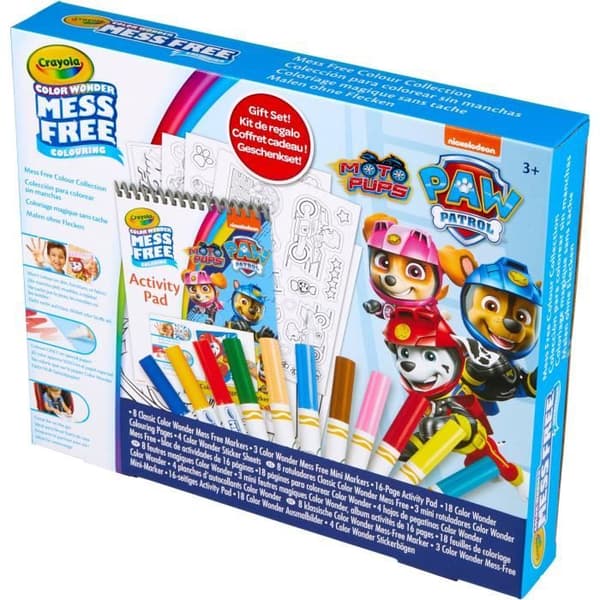Färgläggning - CRAYOLA - Paw Patrol Box - Color Wonder Aktiviteter utan röra! Från 3 år