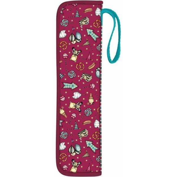 Fløjteholder Gorjuss Fireworks Rødbrun 10 x 36 x 2,5 cm