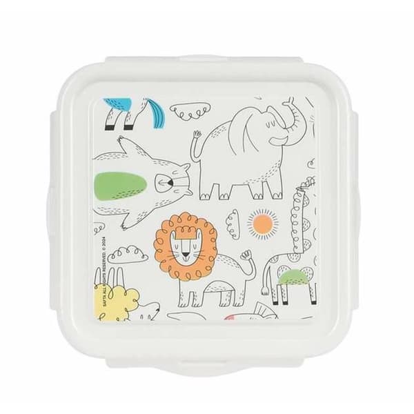 Lounaslaatikko integroidulla kannulla Safta Zoo
