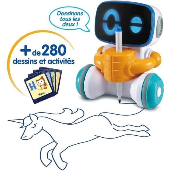 Croki Artist Robot - VTECH - Pedagogisk elektronisk leksak - Ritning och kodning
