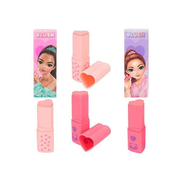 Ritning och färgläggning barn Top Model Blush Stick Hjärta Beauty and Me Slumptal Modell