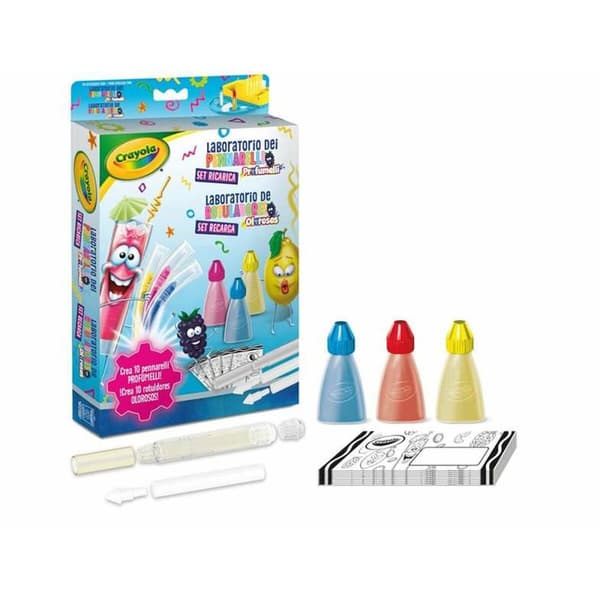 Tussisetti Crayola Muovinen Monivärinen Neon