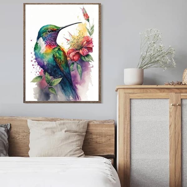 Bomclap Kolibri Timanttimaalaussarja - Rentoutustaidetta, 30x40 cm