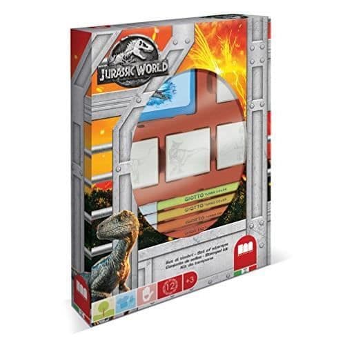 MULTI PRINT JURASSIC 80157 JURASSIC WORLD STAMPING SET, MULTICOLORED