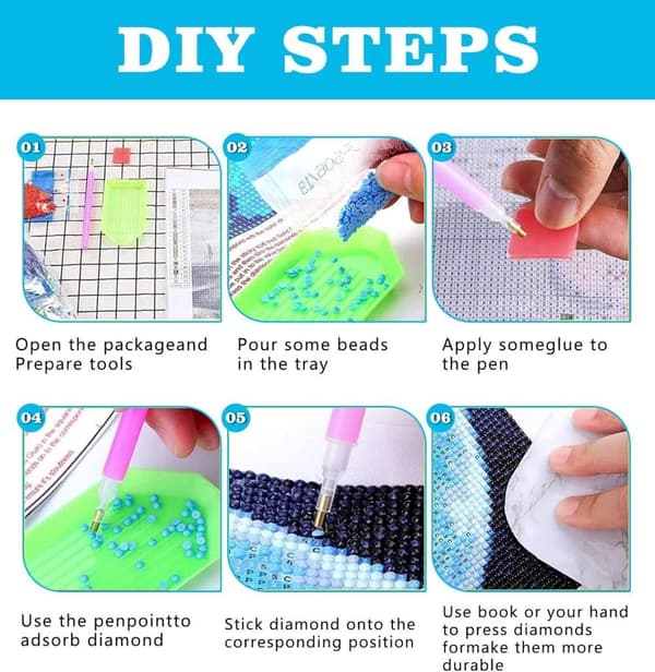 Bomclap Kranskalle Diamantmålning - 5D Skelettdesign Full Drill DIY 30x40 cm