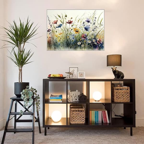 Bomclap Timanttipalapeli Aikuisille - Kukka 5D Full Drill Korumaalaus kristalleilla, DIY-käsityöt & Kodin sisustus 30x40 cm