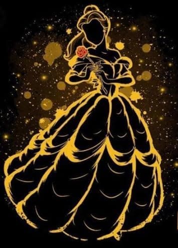 Bomclap Princess Diamond Set - 5D Runde Bored Smykker Art til voksne, Begyndervenlig 30x40 cm