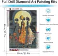 Pikkukuva 4 / 7: Bomclap Sunrise 5D Diamond Puzzle - Full Drill korutaide keittiöön/olohuoneeseen 30x40 cm