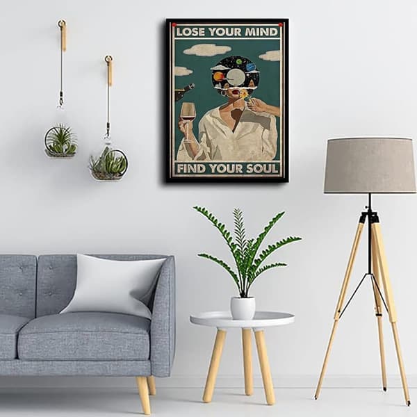 Bomclap Lose Your Mind, Find Your Soul Diamond Puzzle - 5D inspiroivaa korutaidetta, Full Drill Wall Art aikuisille