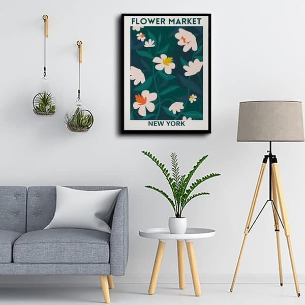 Bomclap Blomsterdiamant Konst - Full Drill Smyckespussel Nybörjarvänligt, DIY Väggkonst 30x40 cm
