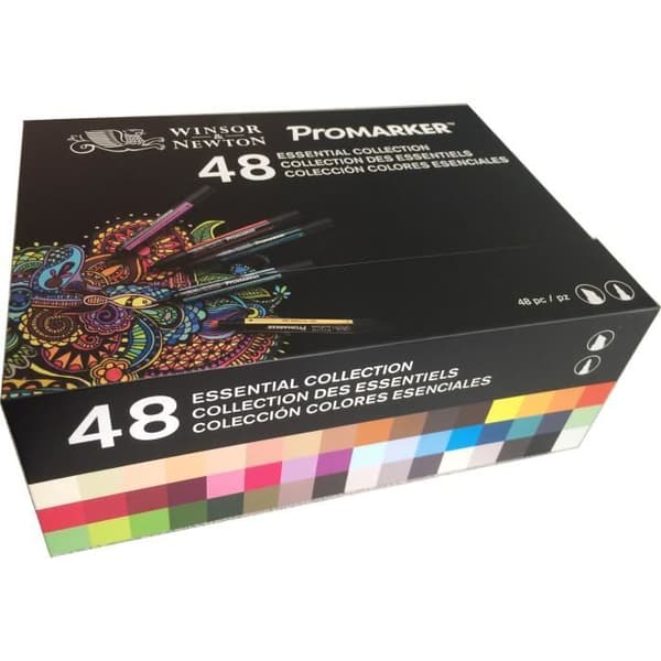 WINSOR & NEWTON Essential Set 48 ProMarker