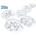 Miniatyrbild 4 av 4: Xoomy® Pokémon Ravensburger Refill - Gul/Vit/Svart - 20 modellfilmer ingår