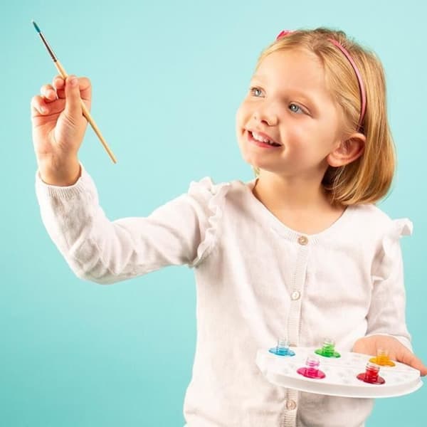 Aquarellum Junior färgset - Sentsophère - Dinosaurier - För barn från 6 år och uppåt - Flerfärgad