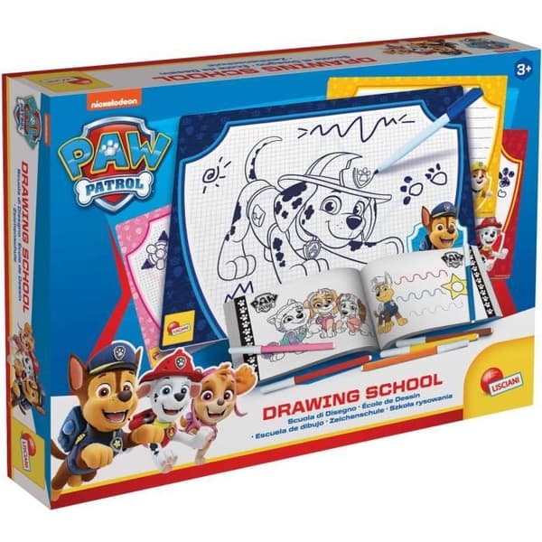 Ritningsset - LISCIANIGIOCHI - PAT'PATROUILLE - Filttusch, Modell Pat' Patrouille