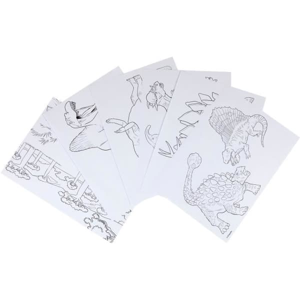 Ritning - CRAYOLA - Lysande ritplatta - Skapa självlysande dinosaurier! Från 6 år