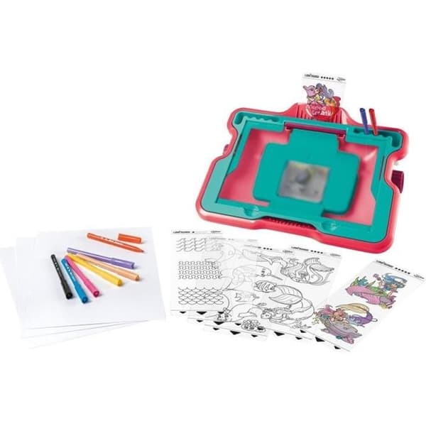 MAPED Lumi Board ritmaskin - Sjöjungfrur - Ålder 4+ - Ljusprojektion - 5 svårighetsgrader