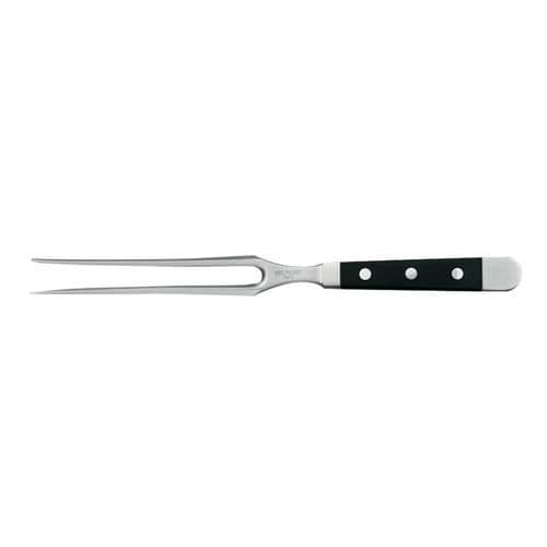 FLEISCHGABEL SERIE ALPHA POM SCHWARZ LÄNGE: 18CM VON GüDE
