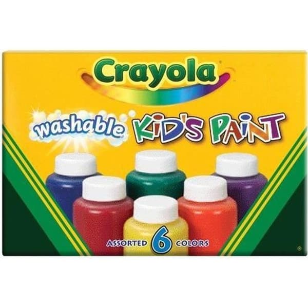 Barn Crayola tvättbar färg 6