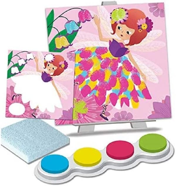 fairy finger målning