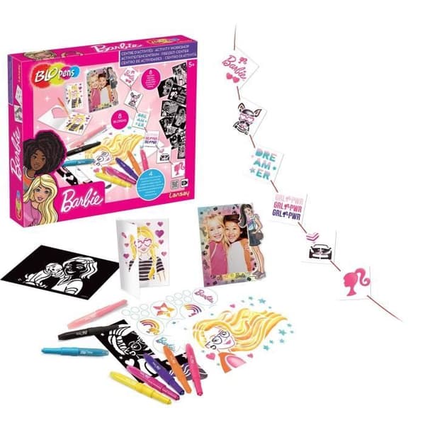 Barbie® BLOPENS Lansay Activity Center - Rita och färglägga från 5 år
