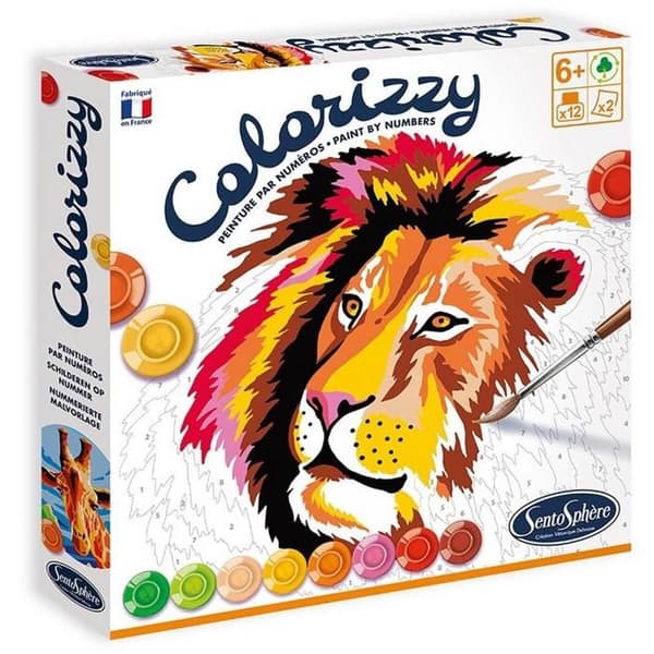 Colorizzy målning - Sentosphere - Savanna - Orange - Barn - 6 år