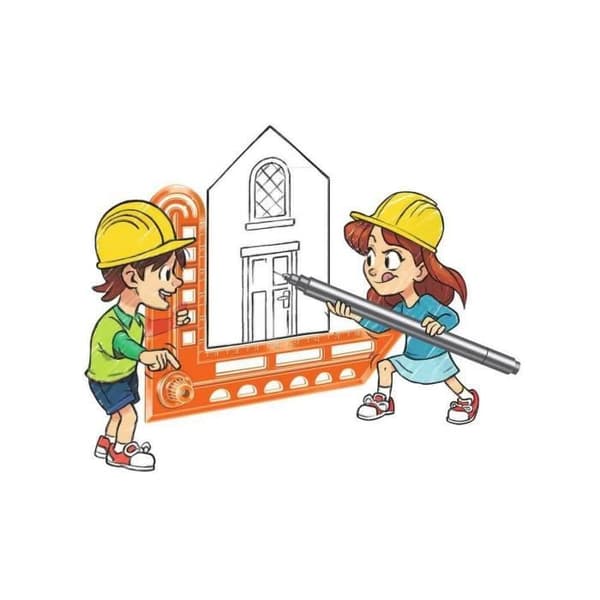 Xoomy Accessory - Ravensburger - Architecture Kit - Blandat - Vit - Från 6 år