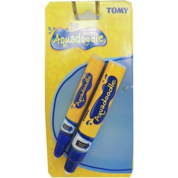 AQUADOODLE - TOMY - Förpackning med 2 påfyllningspennor - Att rita utan att fläcka