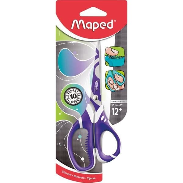 Zenoa fit asymmetrisk sax - MAPED - 15cm - Bi-material och mjuka blad - Diverse