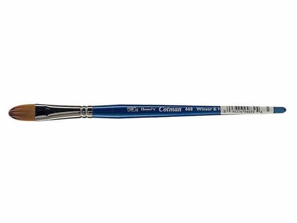 Winsor färgset - newton - 5368113 - Cotman Watercolor Brush Serie 668 Använd Spray Kort Handtag 13mm
