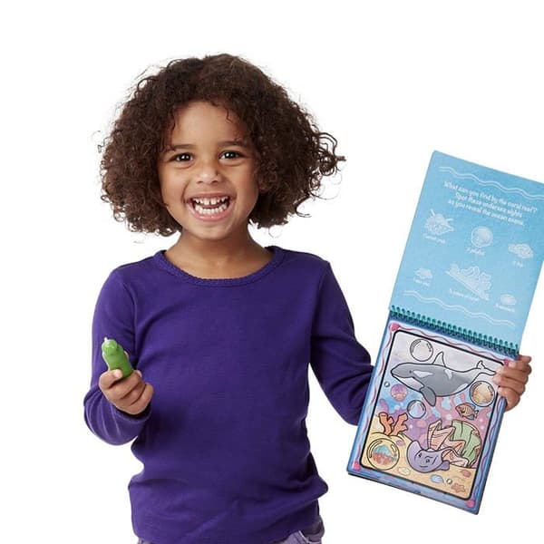 Målarspel - ritning - Melissa stencil - doug - 45002