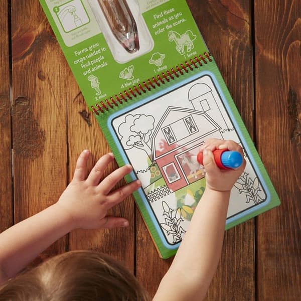 Målarspel - ritning - Melissa stencil - doug - 45002
