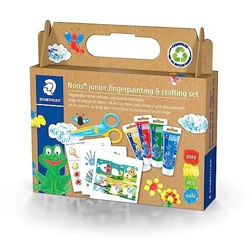 Noris Junior Finger Painting Kit - STAEDTLER - 61 C2 ST - Aktivitetshäfte ingår