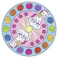 Miniatyrbild 3 av 4: Kreativt spel - RAVENSBURGER - Mandala Mini Unicorn - Rosa - Blandat - Från 6 år