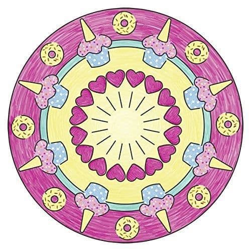 Kreativt spel - RAVENSBURGER - Mandala Mini Unicorn - Rosa - Blandat - Från 6 år