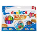 Miniatyrbild 1 av 2: Tempera Tvättbar - CARIOCA - Temperello - 24 Stift - Assorterande Färger - Mångsidig Effekt