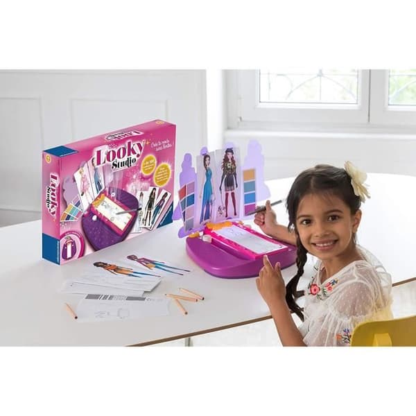 Looky Studio - Ravensburger - Kreativa hobbies - Moderitningar - Maxi format styling studio - från 6 år