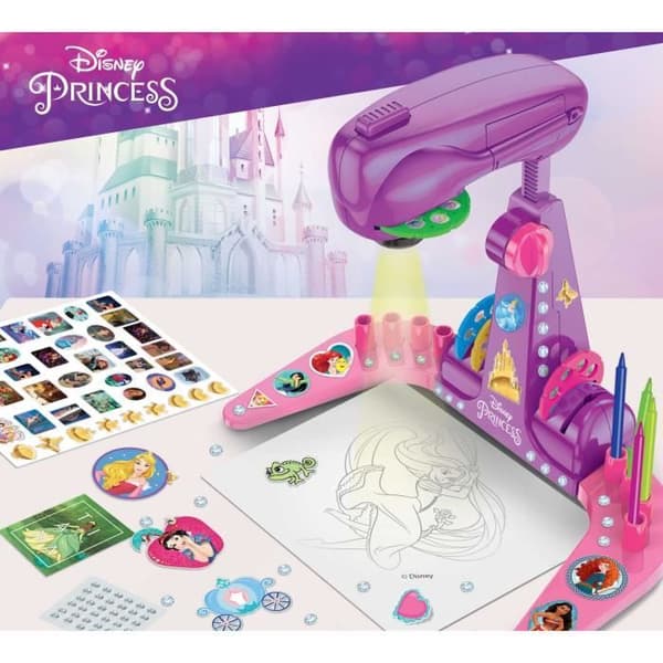 Ritprojekterare - LISCIANIGIOCHI - PRINSESSER - Inkluderade tillbehör, Prinsessmallar