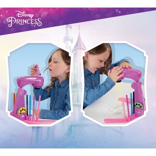 Ritprojekterare - LISCIANIGIOCHI - PRINSESSER - Inkluderade tillbehör, Prinsessmallar