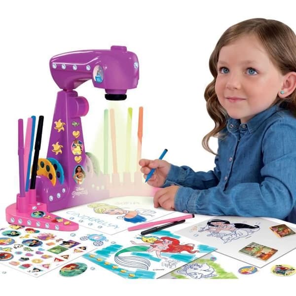 Ritprojekterare - LISCIANIGIOCHI - PRINSESSER - Inkluderade tillbehör, Prinsessmallar